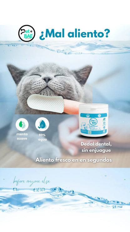 Dedales Dentales Desechables para Mascotas