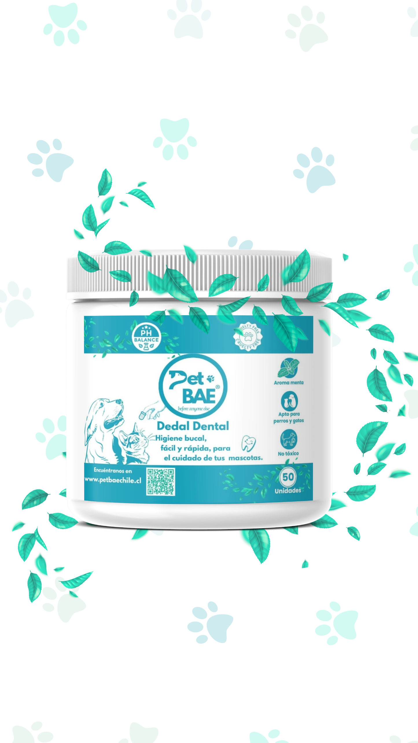 Dedales Dentales Desechables para Mascotas