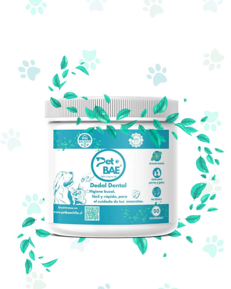 Dedales Dentales Desechables para Mascotas