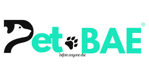 Logo Pet Bae Chile, articulos de limpieza de mascotas higiene dental wipes pet glove wipe